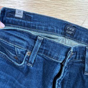 Citizen of Humanity Cara High Right Cigarette Ankle Jeans